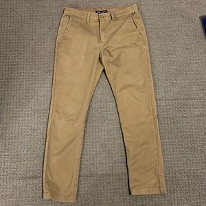 Vans Authentic Khaki Chino Pants Size 32
